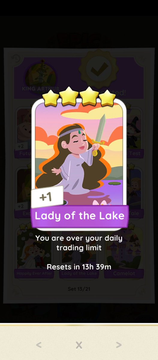 WTS LFB MONOPOLY GO STICKERS ABANDON SHIP SLEEP IN GOLD FIELD STUDY LADY OF THE LAKE

3usd/50php ea (can also trade with shake it, 2:1)

#monopolygo #trade #stickers