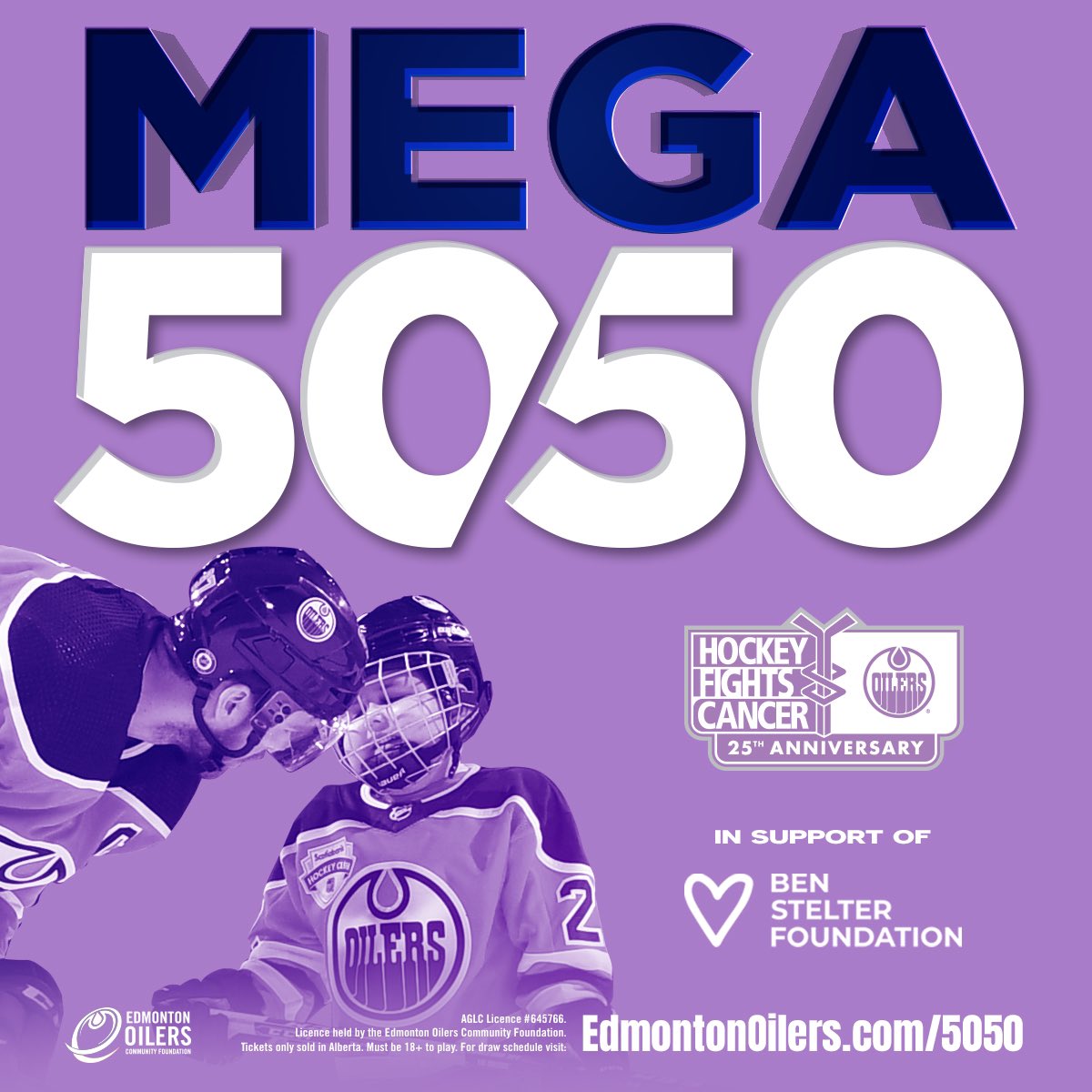 The @Oil_Foundation 50/50 launches today in support of the Ben Stelter Foundation and the Edmonton Oilers Community Foundation! Don’t miss your chance to get tickets! The total is growing fast and there are some awesome early bird prizes! nhl.com/oilers/communi… #yeg #oilers