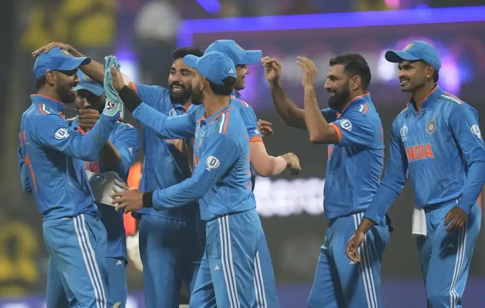 What a sensational performance by #TeamIndia in the #CWC2023! The road to the finals has been nothing short of spectacular, and our boys have truly shone on the grand stage. 💙

Captain <a href="/ImRo45/">Rohit Sharma</a> and <a href="/ShubmanGill/">Shubman Gill</a> set the perfect foundation, and the legendary <a href="/imVkohli/">Virat Kohli</a> notched up