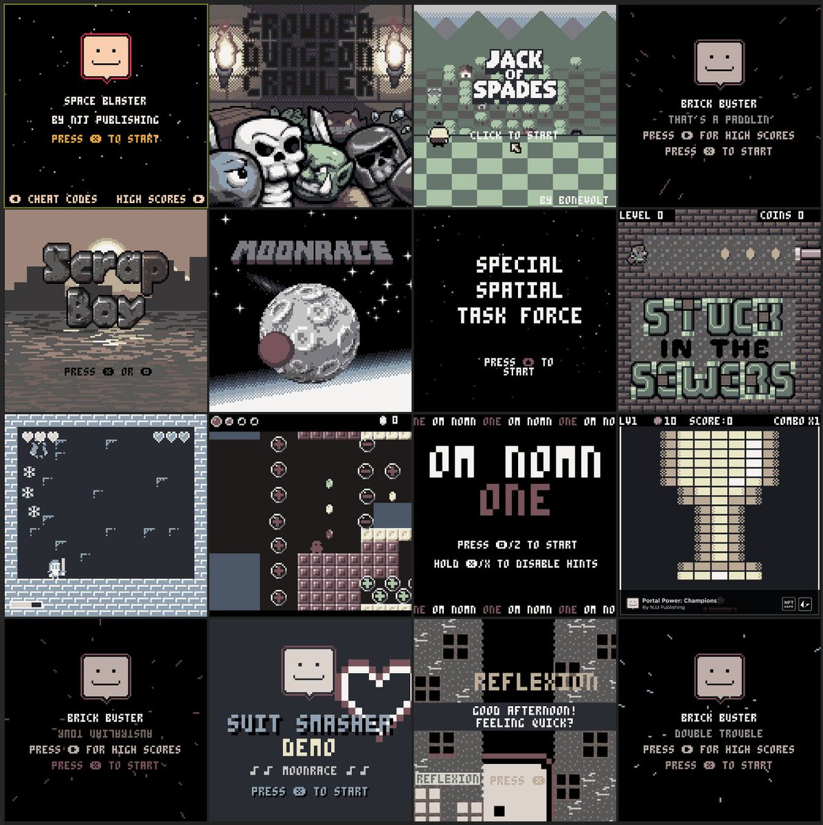Here's a sneak peak of another #NFT video game launcher we've created, coming soon to @GameStopNFT 🕹️