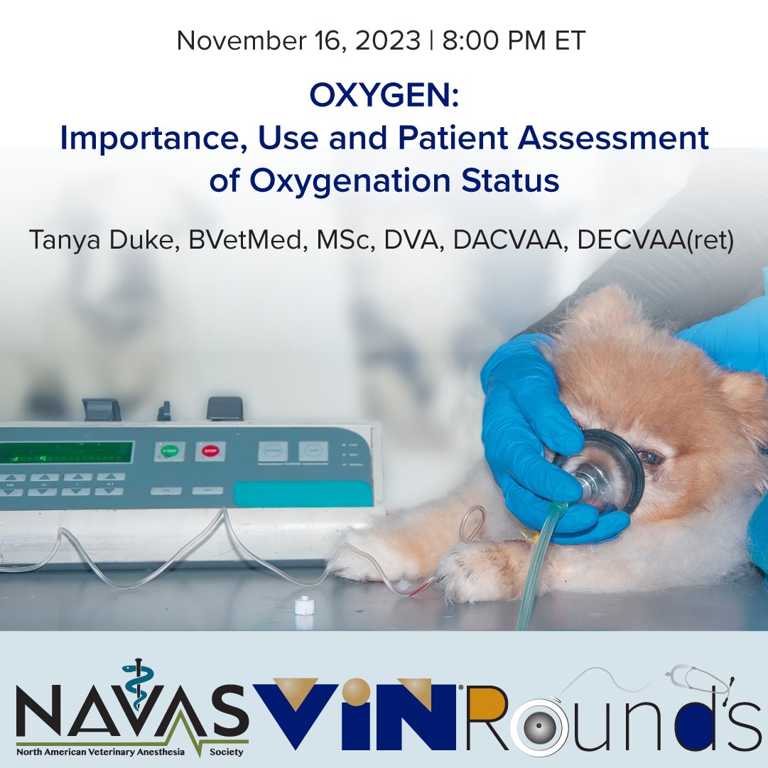 Why is oxygen so important and how can we most effectively use it in small animal practice? In this session, Dr. Duke will discuss the uptake of oxygen, its transportation and movement into cells, and how to assess and manage oxygenation status. vin.com/vinmembers/rou…