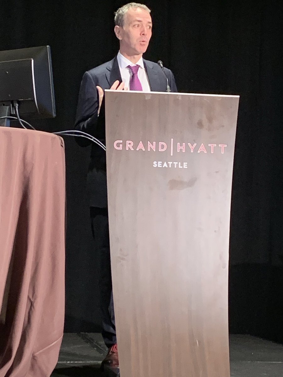 Dr. Charles Reznikoff presenting the substance patients undergoing surgery at the May-Jefferson Perioperative Medicine Course in Seattle.