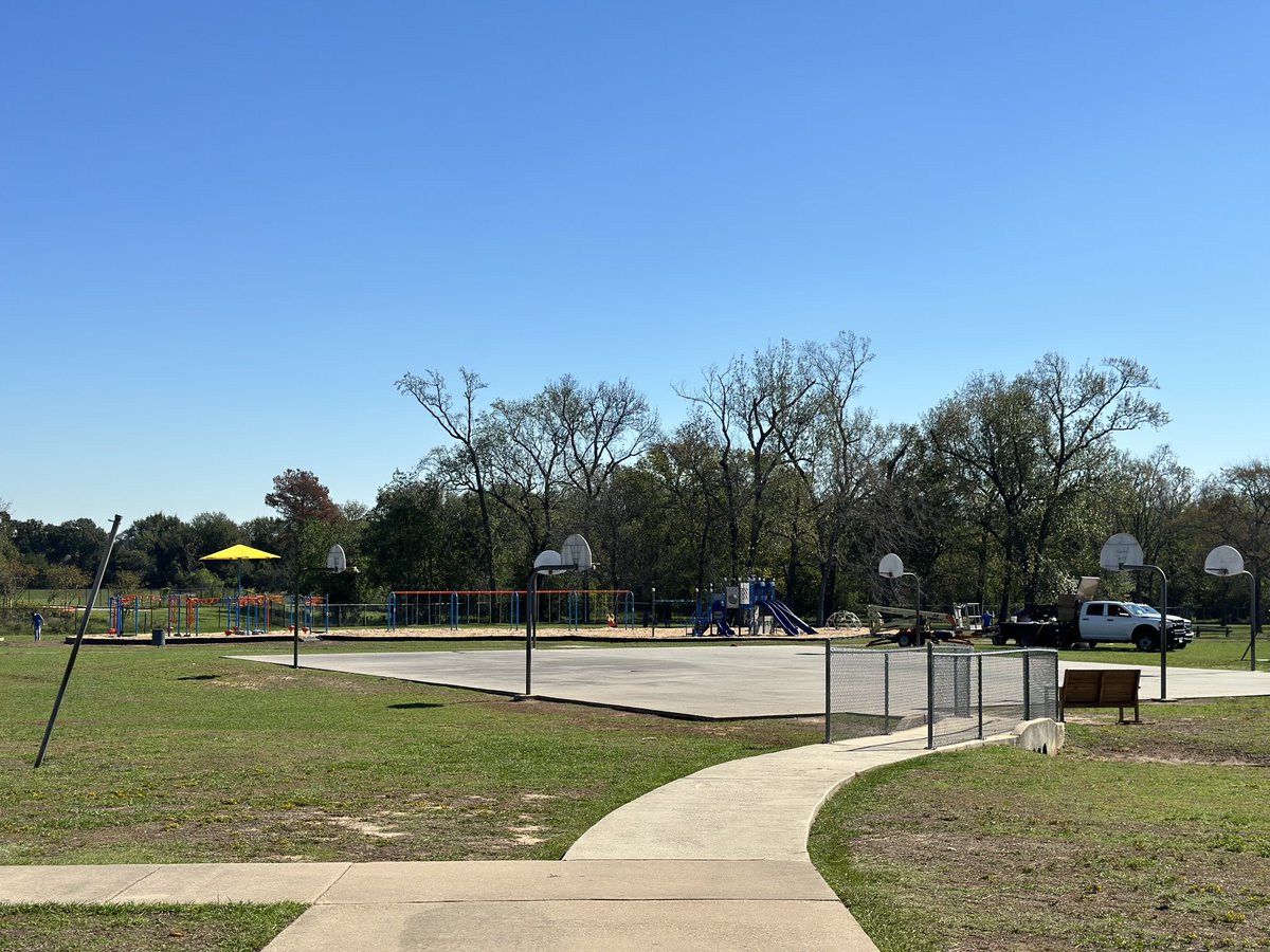 Guess whose new playground is being installed!!! Students cannot wait to play on our new equipment.