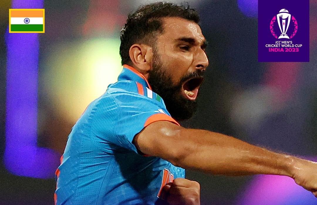 Shami you beauty!!!!! What a fiery spell!! 7-fer and that too in a World Cup semi final. Absolutely amazing. Congratulations to India on reaching the finals.👏#IndiaVsNewZealand #ICCCricketWorldCup