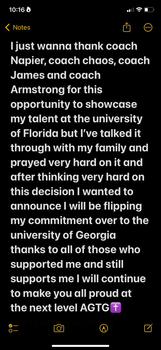 NasirJohnson56's tweet photo. Respect my decision 💯 @247Sports @on3 @Hayesfawcett3 @ChadSimmons_ @DublinIrishFB @Rivals https://t.co/dUaiMok6UX