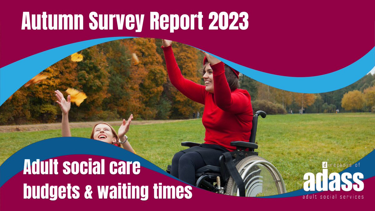 1adass's tweet photo. Our new Autumn Survey, published today, shows nearly a quarter of a million people waiting to be assessed for care, while a third of councils need to cut an extra £80 million from budgets. Read the report👇 https://t.co/6s3qVJACjv https://t.co/3WQQfd6Wk6