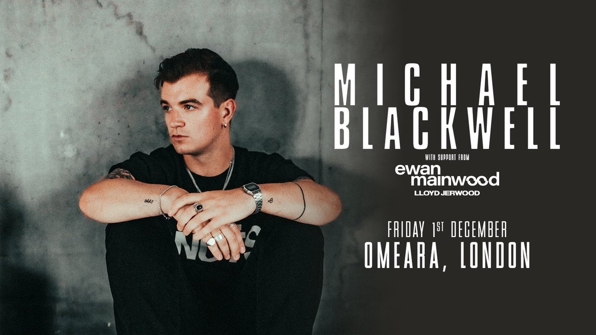 mblackwellmusic's tweet photo. :: I’m excited to announce that @ewanmainwood and @LloydJerwood will be joining me for my Omeara show on December 1st. Hope to see you there! :: https://t.co/Rr1tFxfRdh https://t.co/SPrhYWzTg3