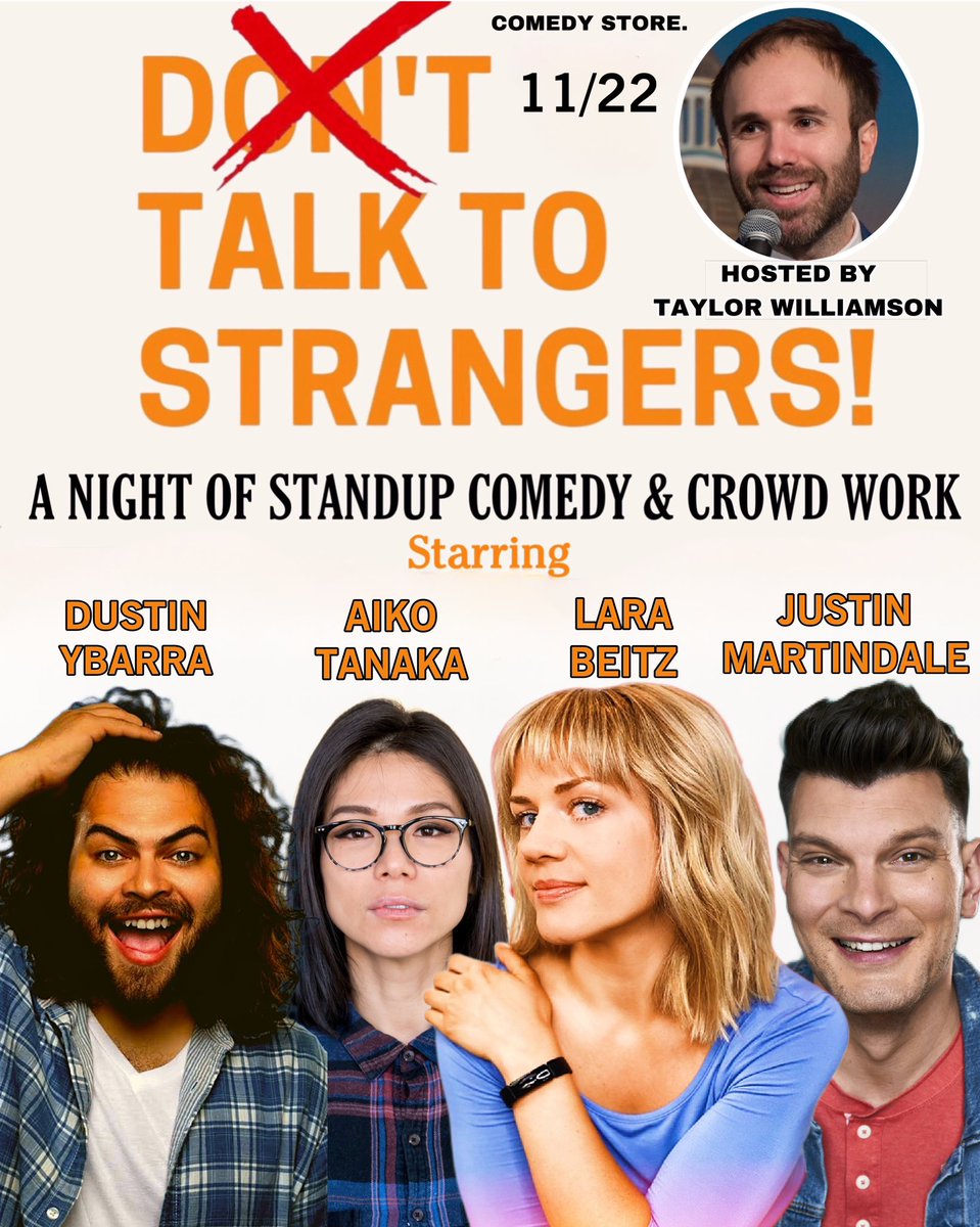 LA! Come laugh with me &amp; my friends Thanksgiving Eve! 🦃😂 8pm 11/22 <a href="/TheComedyStore/">The Comedy Store</a>