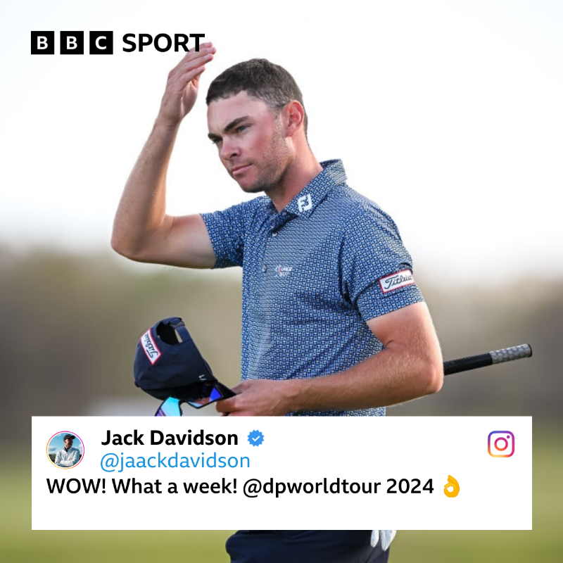 BBCSportWales's tweet photo. Tour card secured! 🏌️

#BBCGolf