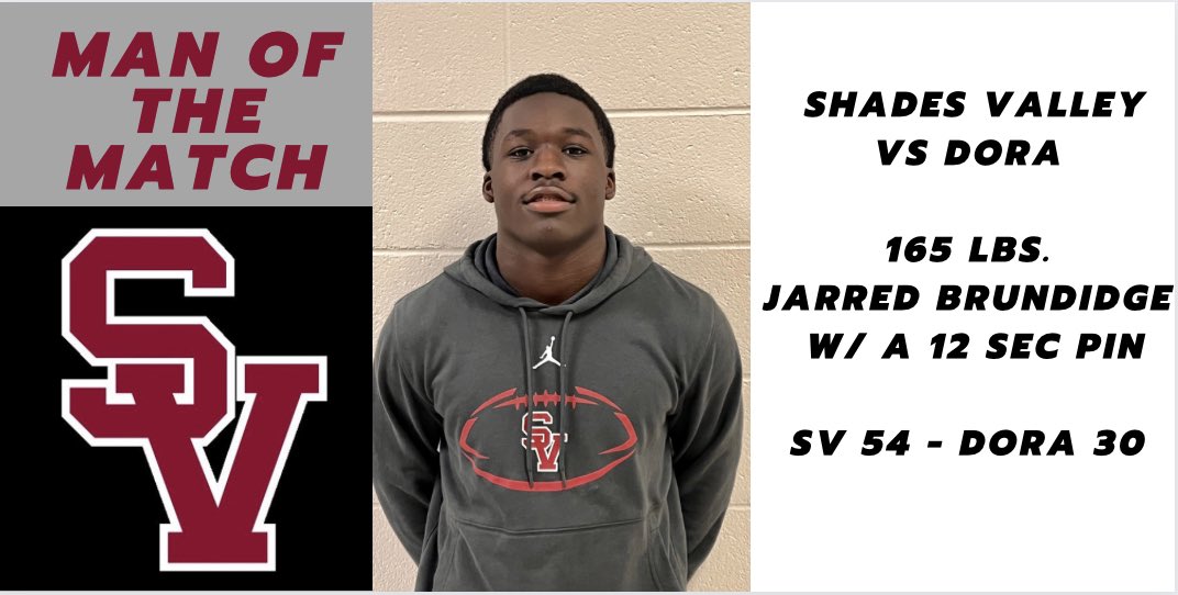 <a href="/AHSAAUpdates/">AHSAA</a> <a href="/svmounties/">𝙎𝙝𝙖𝙙𝙚𝙨 𝙑𝙖𝙡𝙡𝙚𝙮 𝙈𝙤𝙪𝙣𝙩𝙞𝙚𝙨</a> <a href="/SVHSJefcoed/">Shades Valley High</a> <a href="/jefcoedathletic/">JEFCOED Athletics</a>