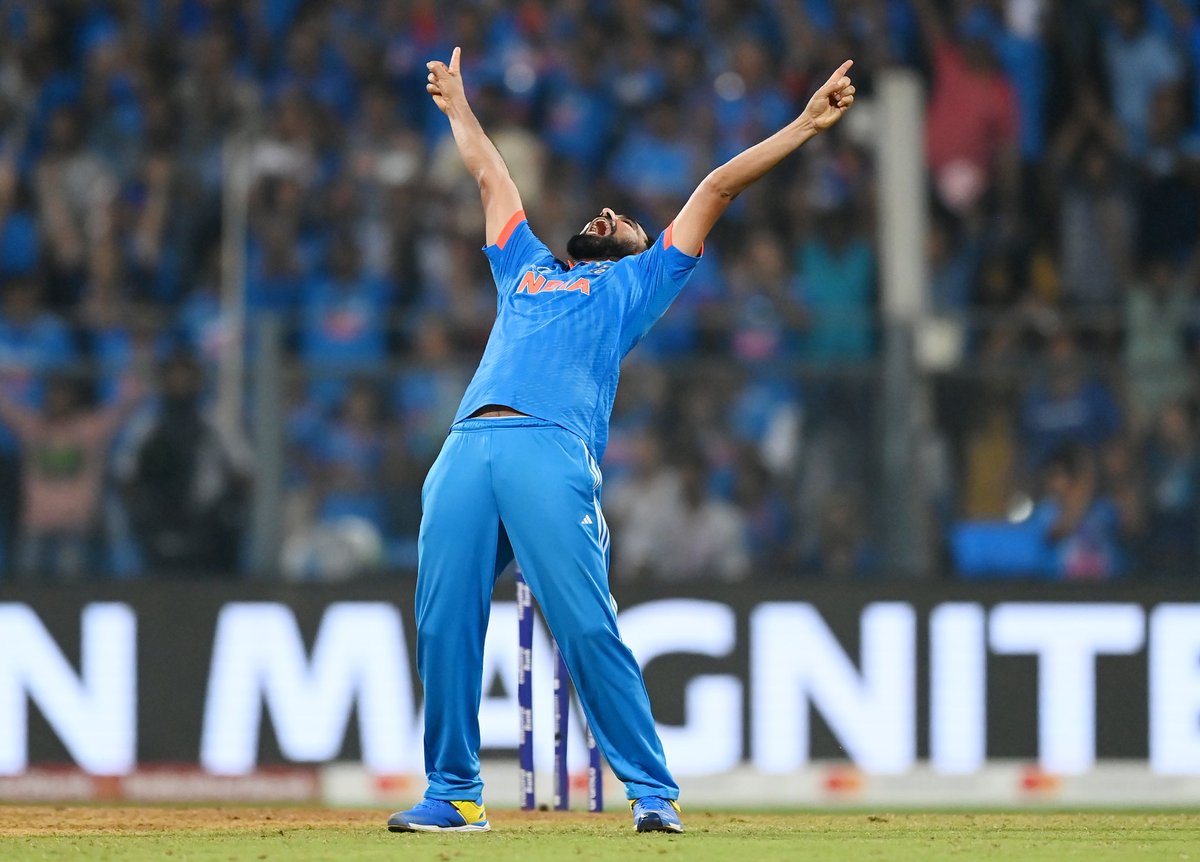 CricCrazyJohns's tweet photo. SHAMI HAS THE BEST BOWLING FIGURES BY AN INDIAN IN ODI HISTORY 🔥 https://t.co/zzRyYpVtDN