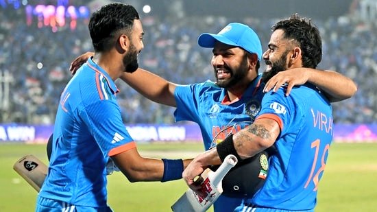 Congratulations to Team India 🇮🇳 What a massive victory in the #Cricket #WorldCup2023 Semi Final match! #INDvsNZ #Wankhede