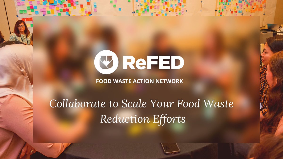 If we are to solve #FoodWaste, we ought to do it together! That's why <a href="/ReFED/">ReFED</a> believes in the power of convenining, to collaborate, and catalyze action. Join our Food Waste Action Network to be part of the community: loom.ly/G-kzgHg