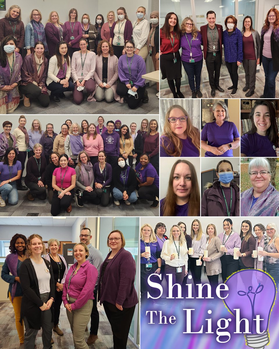 It’s #WearPurpleDay 💜 - a time to #ShineTheLight on woman abuse. Today and every day, #MLHU stands in solidarity with women and girls experiencing abuse in Middlesex-London and across the world.

Abuse isn’t just about physical violence. It can be anger, control, criticism,