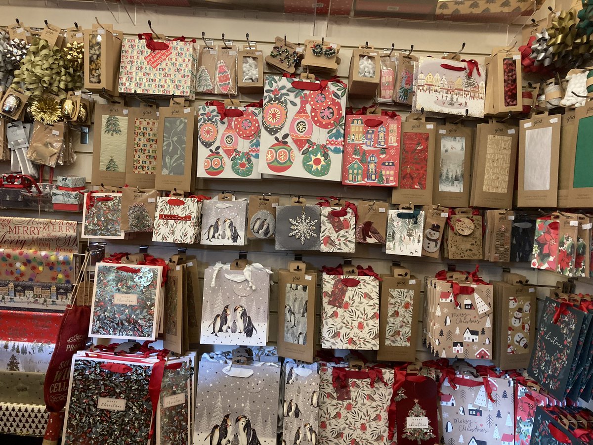 A great display of Xmas wrappings from @GlickGiftWrap at The Little Gift House at #bebbibgton @Prog_Greetings @greetingstoday @cardgains
