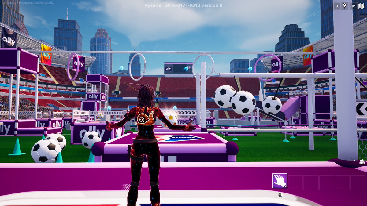 Hop into my stream at 5pm ET to check out the NWSL speed run in Ally Arena with Island Code 2976-8171-9813! I am PUMPED to be playing with <a href="/ALLIE_LONG/">Allie Long</a>. To find out more information on Ally’s gaming initiatives go to allyarena.com #ally #doitright #ad