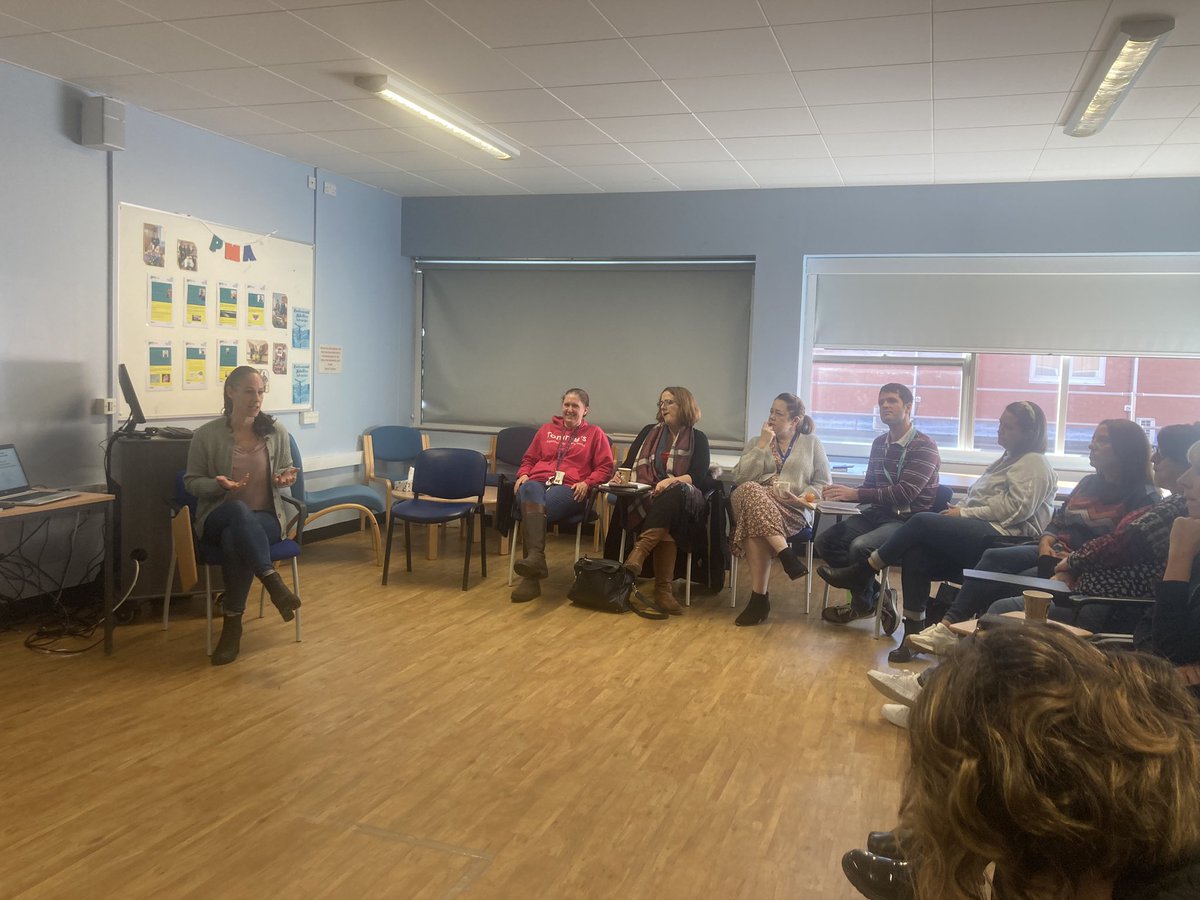 DrAngelaK's tweet photo. So excited to have welcomed @MidwifeSpillane to WUTH today for a fantastic Optibreech day with the maternity team. Thank you for a fabulous day #optibreech #physiologicalbreechbirth @SisterShawnRM @Shaw1Libby @optibreech @WUTHstaff https://t.co/es210O38ik