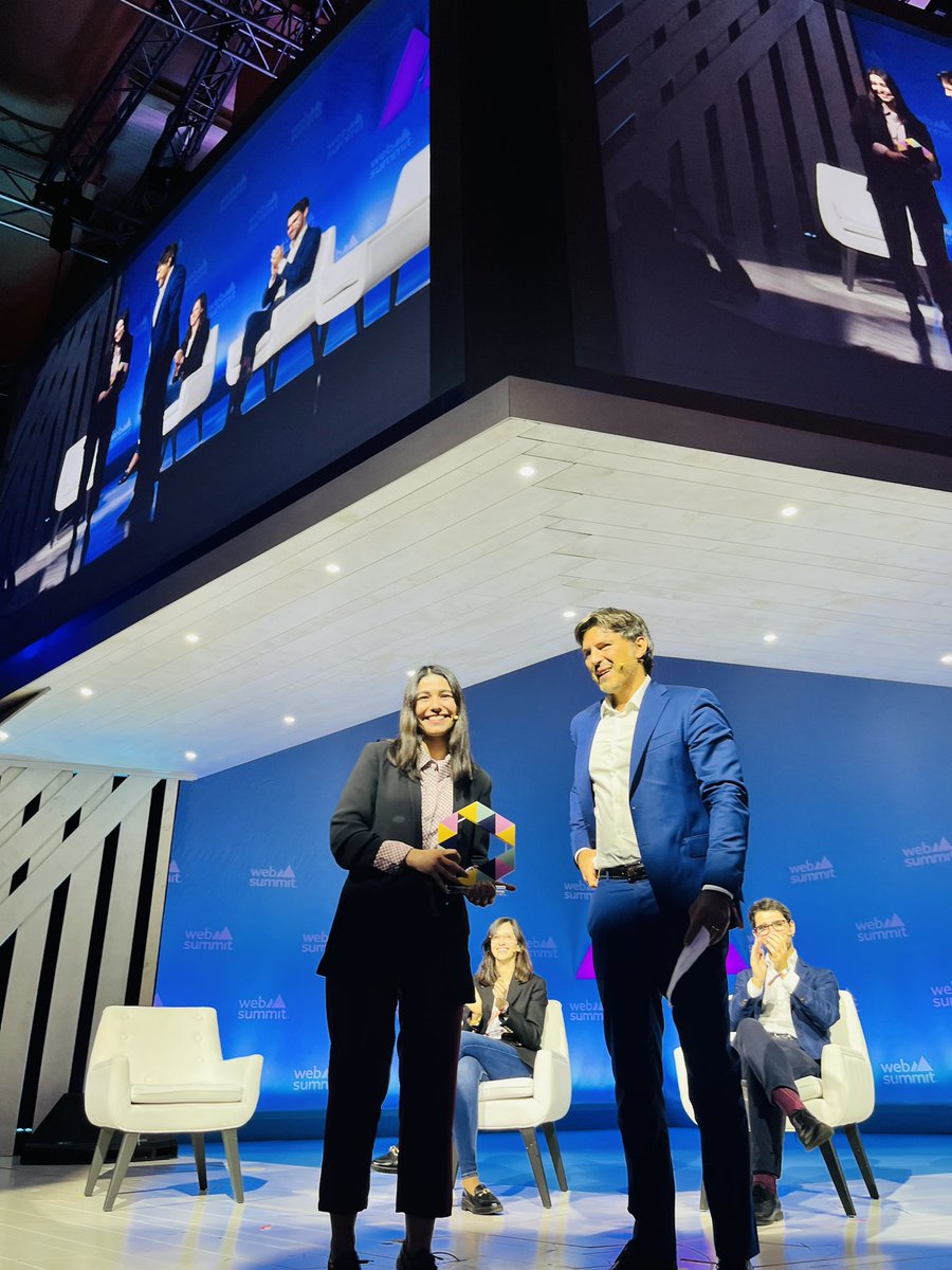 TheCEPproject's tweet photo. 🏆#MyDataIsMine 2023 Winner Revealed!
Thrilled to announce Christina Varytimidou as the My Data Is Mine 2023 award winner! Her remarkable paper took the spotlight at the wonderful stage at @WebSummit in #Lisbon today! https://t.co/sl18uzyGf0