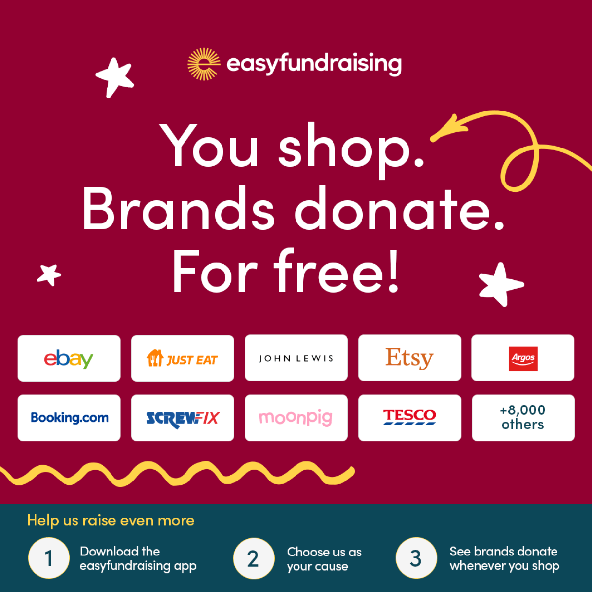 Sign up and support us whilst doing your Christmas shopping and beyond. easyfundraising.org.uk/causes/theflue…  #stammer #stutter #fundraising
