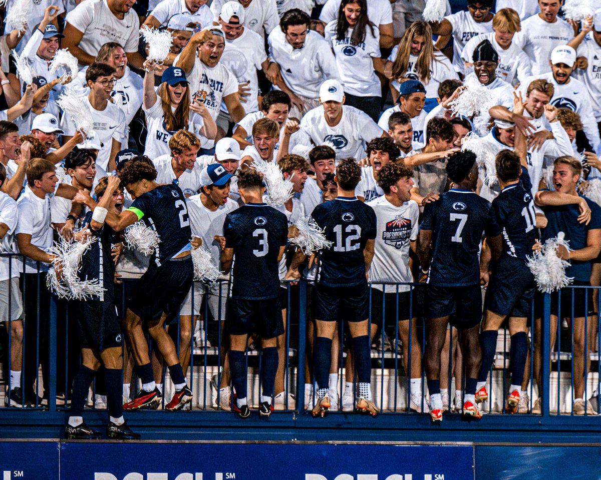 PennStateMSOC's tweet photo. 15,043 fans, 12 games, 1 season, thank you fans… we’ll be back 💙 https://t.co/zkqIHT78cw