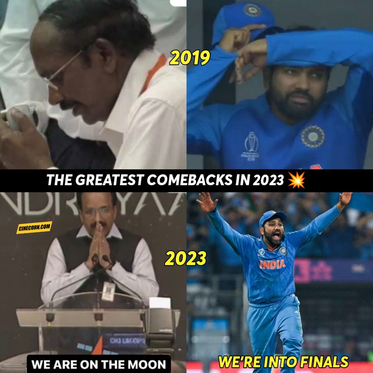 cinecorndotcom's tweet image. Ekkada pogottukunnamo 

Akkade gelicham 🤞😍

#IndiaVsNewZealand