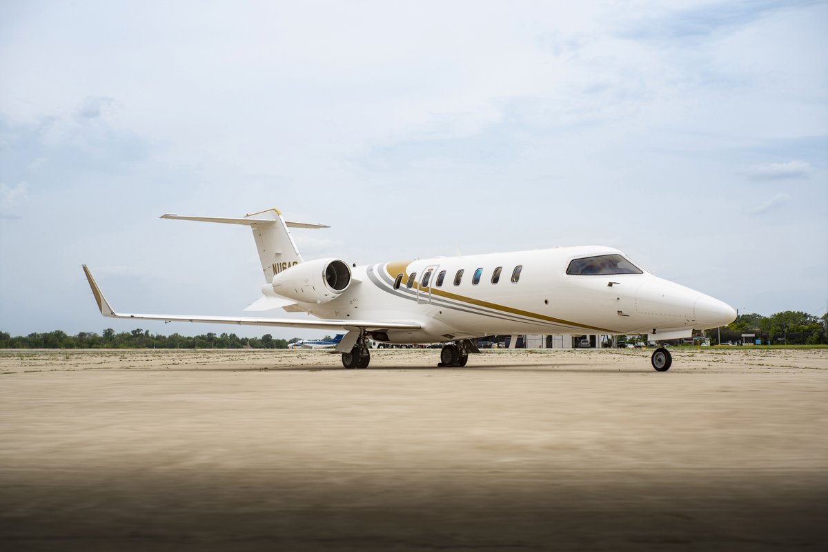 mentegroup's tweet image. Updated Pricing on our 2000 Lear 45 s/n 78 - now $2.695!

Click on the link below or call our office to learn more about this aircraft, 214-351-9595.

mentegroup.com/aircraft/2000-…

#aircraftforsale #learjet #lear45 #mentegroup #businessaviation #privatejets #businessjets