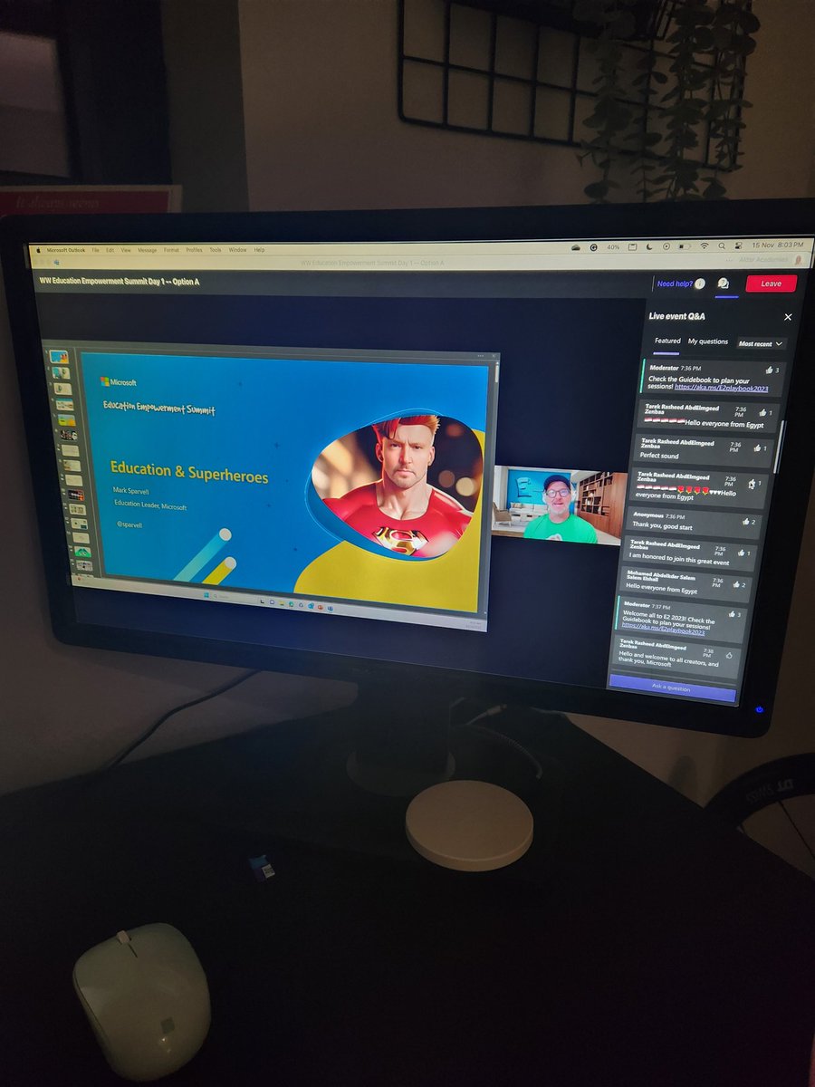 Lovely evening spent with @microsoftedu.

Gret sessions like Coaching in the Era of AI and InFORMing your teaching with Microsoft Forms

@steviefrank23
@BeckyKeene
@laurieb1723
@microsoftae
#E2summitWW #EducationEmpowerment #MSEdu #MIEExpert