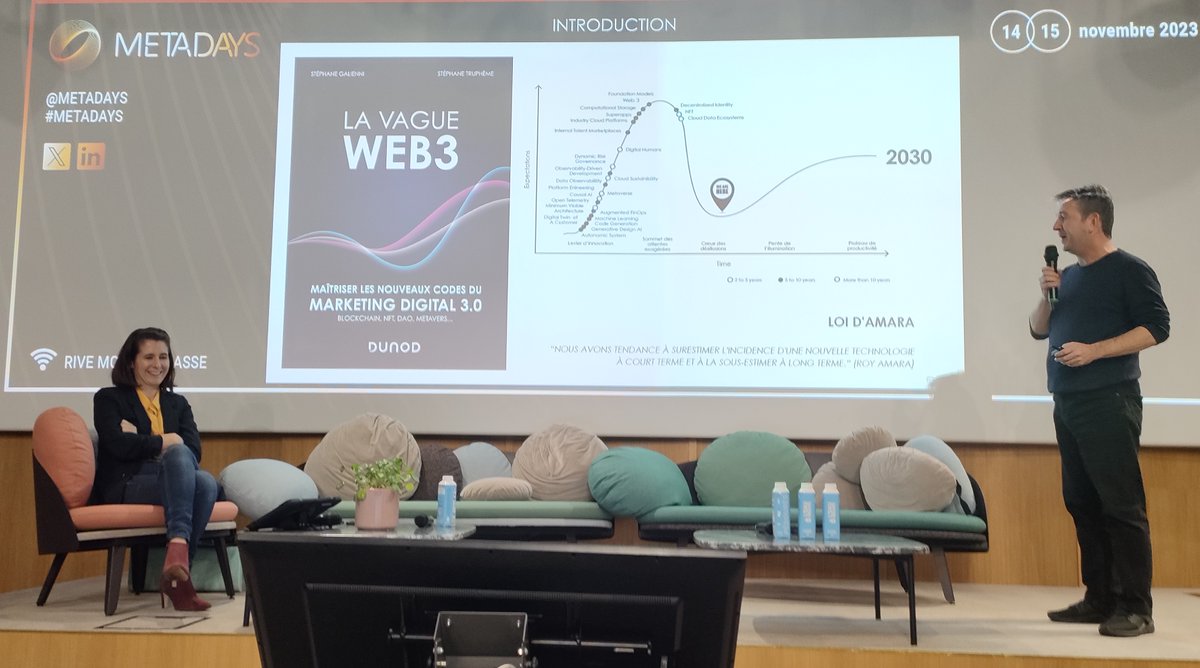 Journée bien riche de retour d'Xp hier sur le #web3 au <a href="/CongresMETADAYS/">METADAYS</a>  avec le passage remarqué de notre influenceur incognito (pour ne pas le nommer <a href="/BUZZ2LUXE/">INCOGNITO INFLUENCER 🕶</a> ) généré grâce à l'#IA 🤖

+ d'infos ici :
linkedin.com/posts/vincent-…