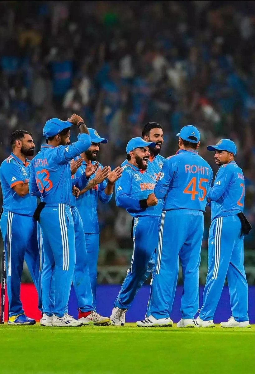malhari_madane's tweet photo. MMM - T - 38 - Congratulations to Mens in Blue @ImRo45 @imVkohli for Qualifying for ICC CWC 2023 beating New Zealand by 70 runs !!! 
 
ALL THE BEST for Final Match on 19th November, 2023 at Ahmedabad, Gujarat, India. https://t.co/w0IPITnyVe