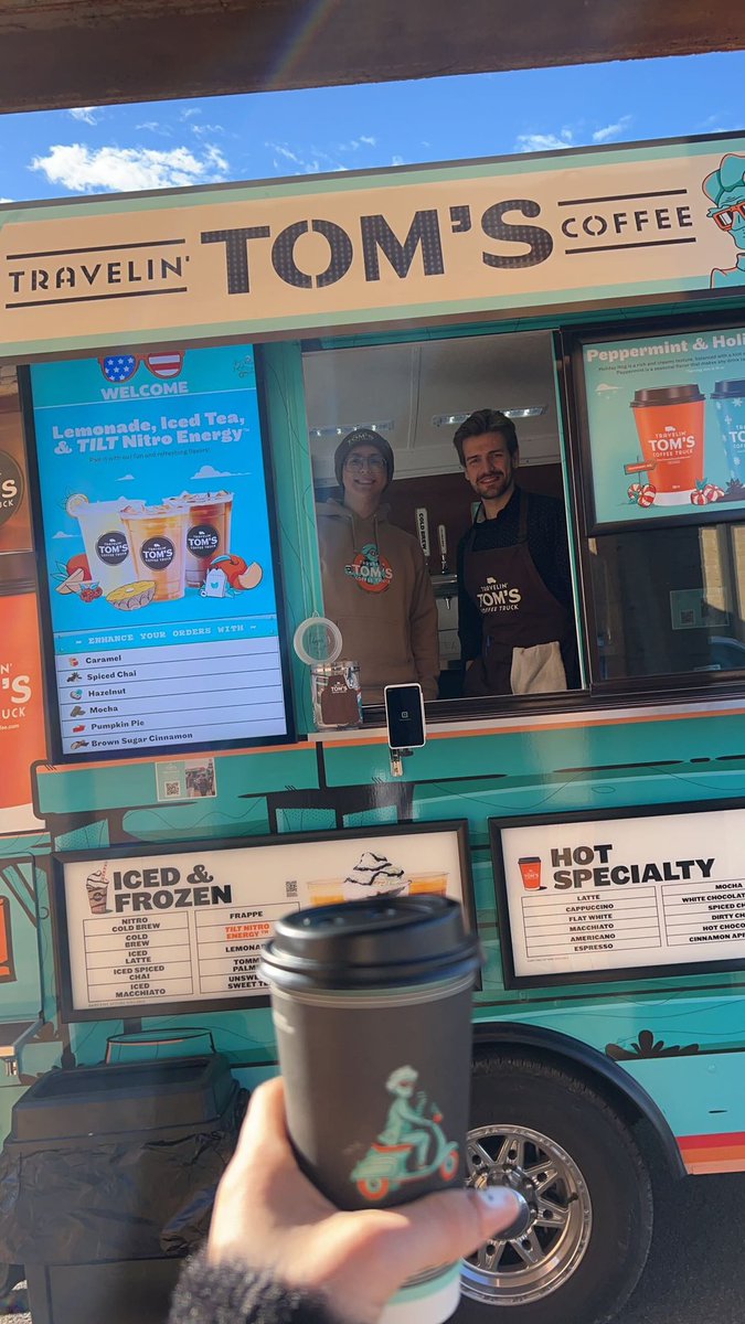 Travelin’ Tom’s Coffee Truck for our amazing CES and CHMS Teachers before the break❤️ Thank you FunShine Committee for organizing this! <a href="/ChristianaES1/">Christiana ES</a> <a href="/chmscougars/">Christiana Cougars</a>