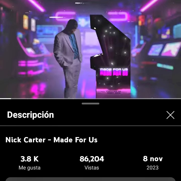 maggieblue87's tweet image. #MadeForUs #NCArmy @nickcarter #youtbe ⬆️86.201