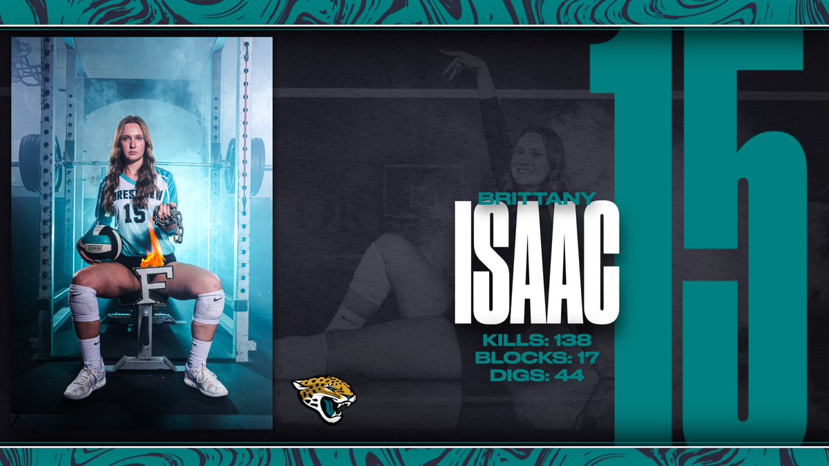 Forestview33947's tweet photo. Congratulations to Sr Laura Mullins, Sr Brittany Isaac &amp; Jr Sophie Larner for making All Conference for the volleyball Team🖤🐆 https://t.co/eSrWsO0zRc