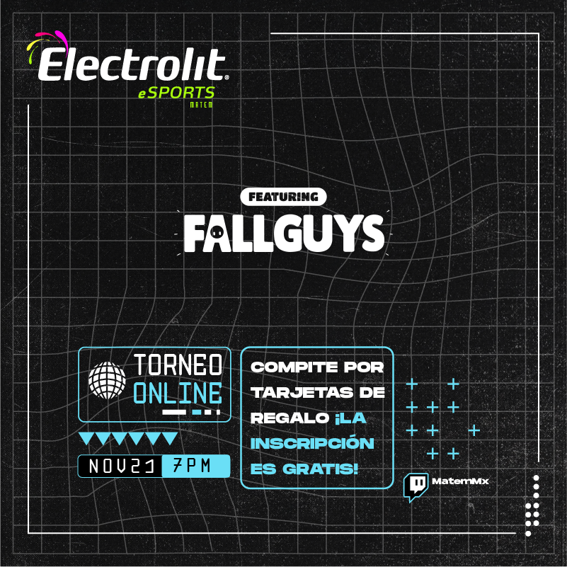 Uno no fue suficiente. El segundo torneo de Fall Guys de la edición de este año de Liga Electrolit promete ser aún mejor. Compite por hasta $5,000 e inscríbete totalmente gratis en bit.ly/liga-electroli… #ElectrolitGaming