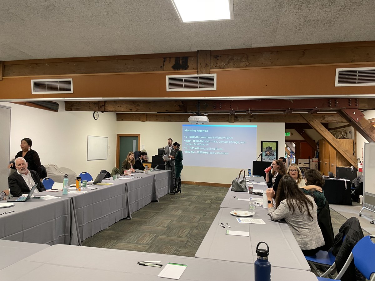We're kicking off the first day of our West Coast Convening at the <a href="/SeattleAquarium/">Seattle Aquarium</a>! We're meeting with state legislators to talk all things #ocean policy, including climate change, plastic pollution, and offshore wind.
