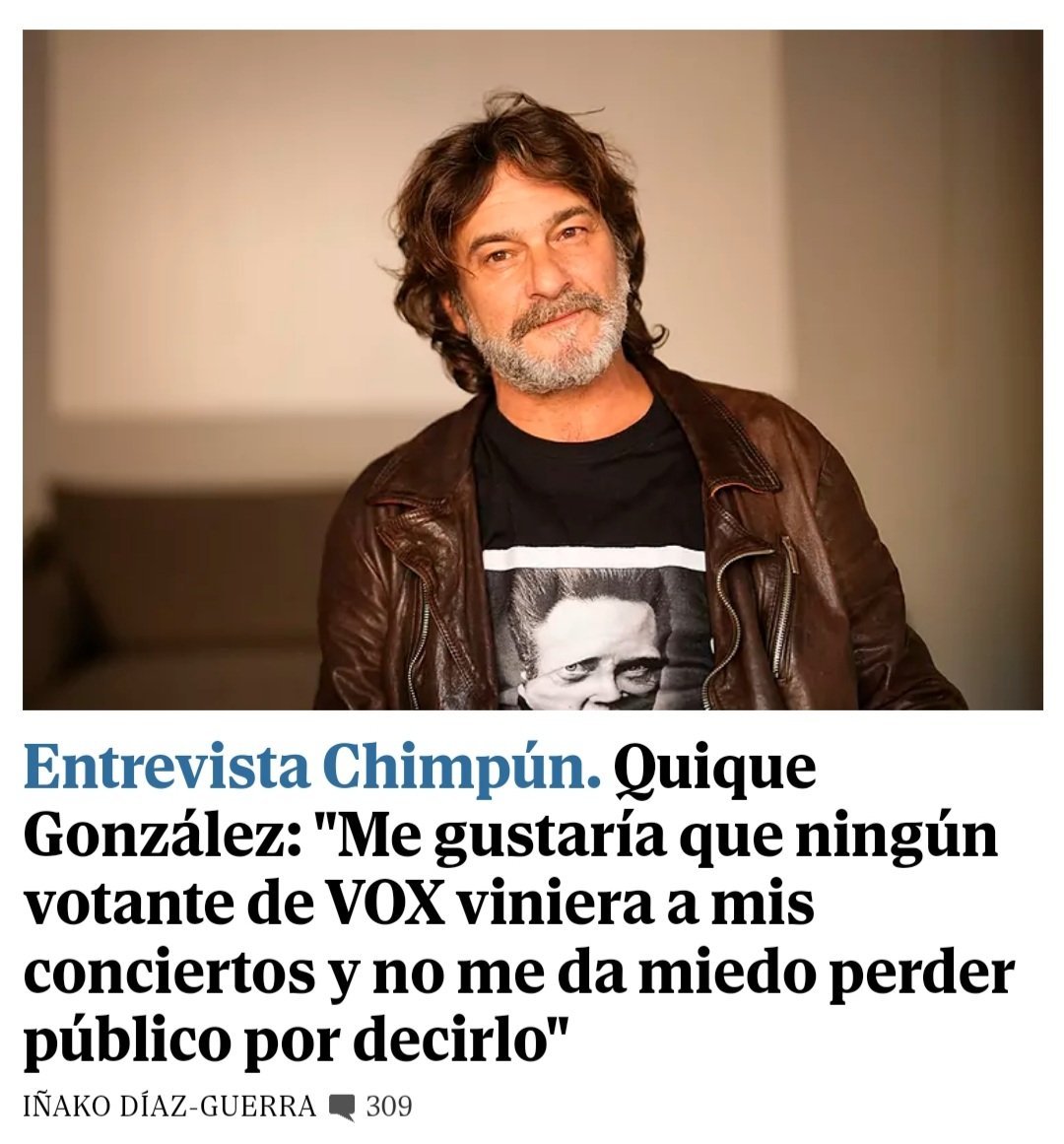 parcero_lib's tweet photo. ¿Por que le damos importancia a la opinión política de un músico?

¡Exijo que le demos importancia también a la opinión musical de los políticos! https://t.co/opFFPvTzrK