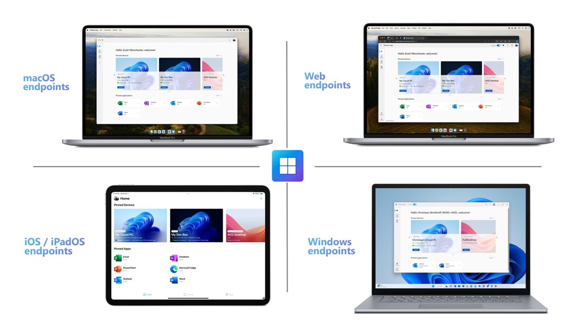 ANNOUNCEMENT! 🔥Introducing: the new Windows app – a refreshed new #unified client #experience to connect to your Windows 365 Cloud PCs, AVD Desktops/RemoteApps, RDS, Remote Desktop, or Microsoft Dev Box from ONE single app! That’s not everything, next to Windows - it’s also