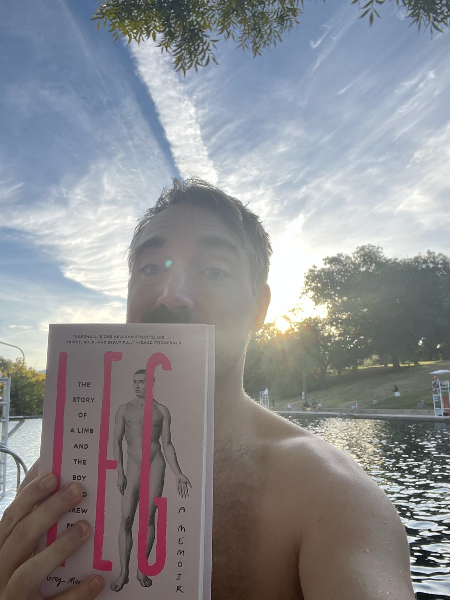 gregrmarshall's tweet image. The Washington Post has named Leg one of the 50 best books of nonfiction of 2023. Thank you for lifting me up this year, friends. You’ve given me so many excuses to post shirtless selfies of my furry 39 yr old body and I’m grateful.