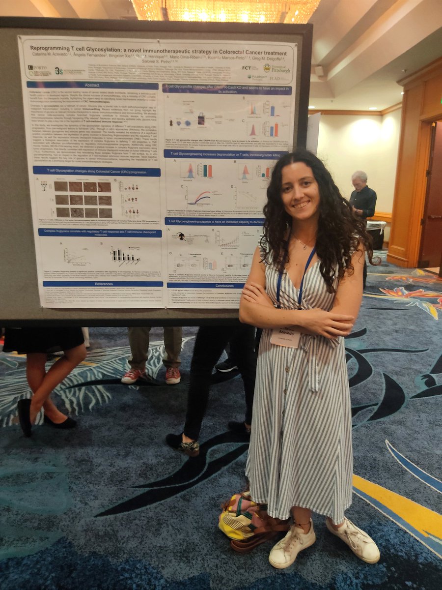 Last week I attended to SfG conference. Great experience to present my poster and discuss with people in the glycobiology field. 
#SfG2023 #SfGlycobiology #glycotime