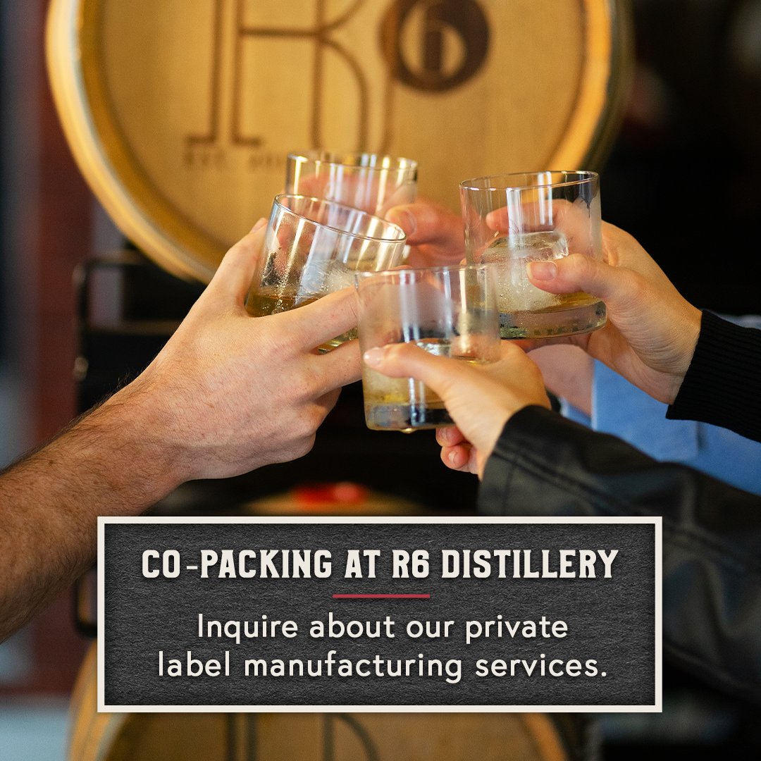 Want to own a beverage brand? We offer full-service recipe development and co-packing services for non-alcoholic or alcohol-based beverages. Learn more about our options, find answers to your FAQs, and get an estimate for your private label needs:
r6distillery.com/pages/private-…