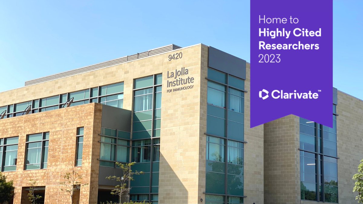 Meet LJI's "Highly Cited Researchers!" 

These #SanDiego scientists are advancing #VaccineResearch #Compbio and more! 🧵👇

<a href="/ClarivateAG/">Clarivate for Academia & Government</a> #HighlyCited2023 #HighlyCited #LaJolla #health #science #vaccines #bioinformatics #Tcells #antibodies #DataScience