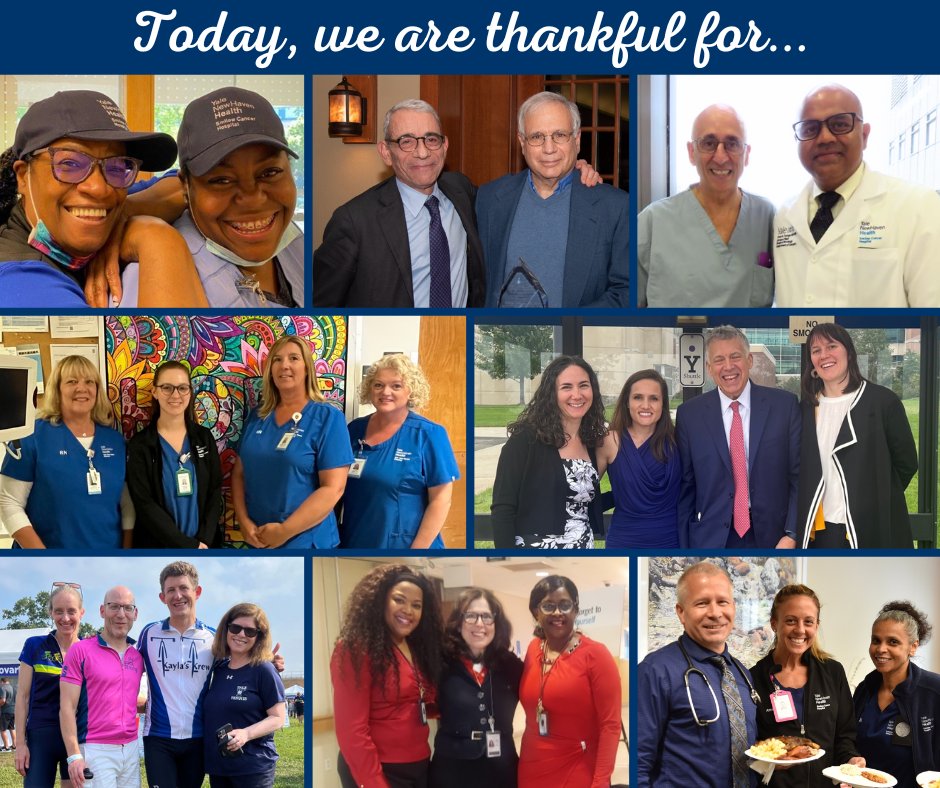 Smilow Cancer Hospital (@smilowcancer) on Twitter photo Today, we are thankful for our physicians, nurses, caregivers, and staff who tirelessly care for our patients every day and especially those working today to make sure our patients have everything they need. Happy Thanksgiving, from our <a href="/SmilowCancer/">Smilow Cancer Hospital</a> <a href="/YaleCancer/">Yale Cancer Center</a> family to yours! Today, we are thankful for our physicians, nurses, caregivers, and staff who tirelessly care for our patients every day and especially those working today to make sure our patients have everything they need. Happy Thanksgiving, from our <a href="/SmilowCancer/">Smilow Cancer Hospital</a> <a href="/YaleCancer/">Yale Cancer Center</a> family to yours!