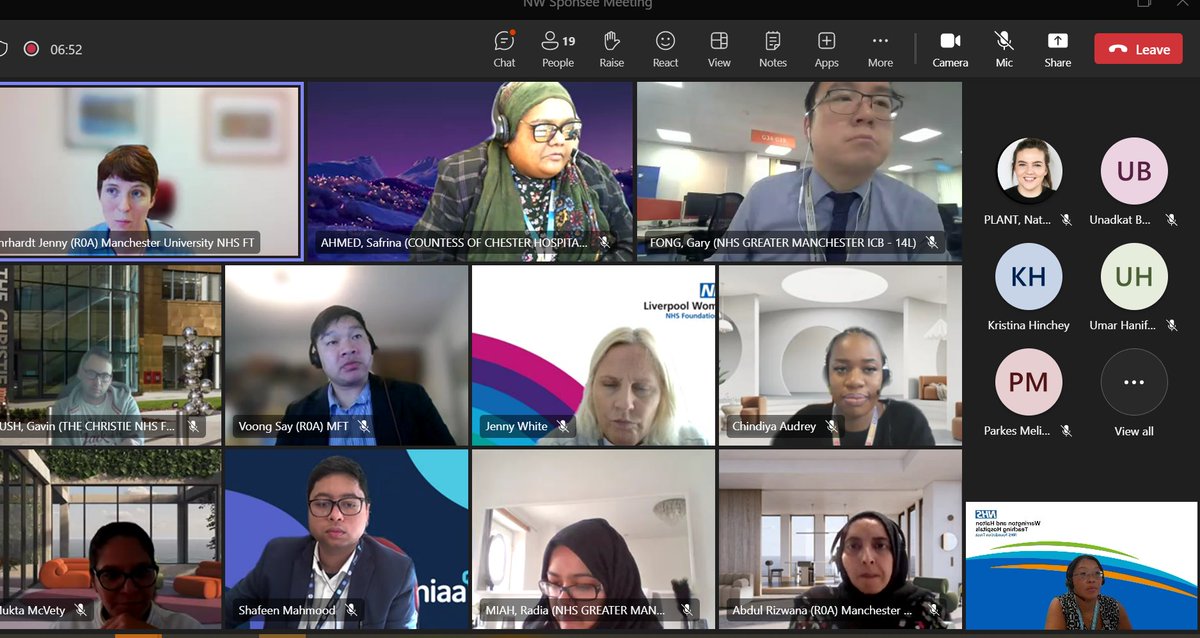 It was great to have so many Sponsees attending the monthly network meeting. Our guest this month was @JennyEhrhardt inspiring as always. Thank you for attending and supporting the programme ❤️ #NHSFinanceSponsorshipProgramme <a href="/OneNHSFinance/">One NHS Finance</a>