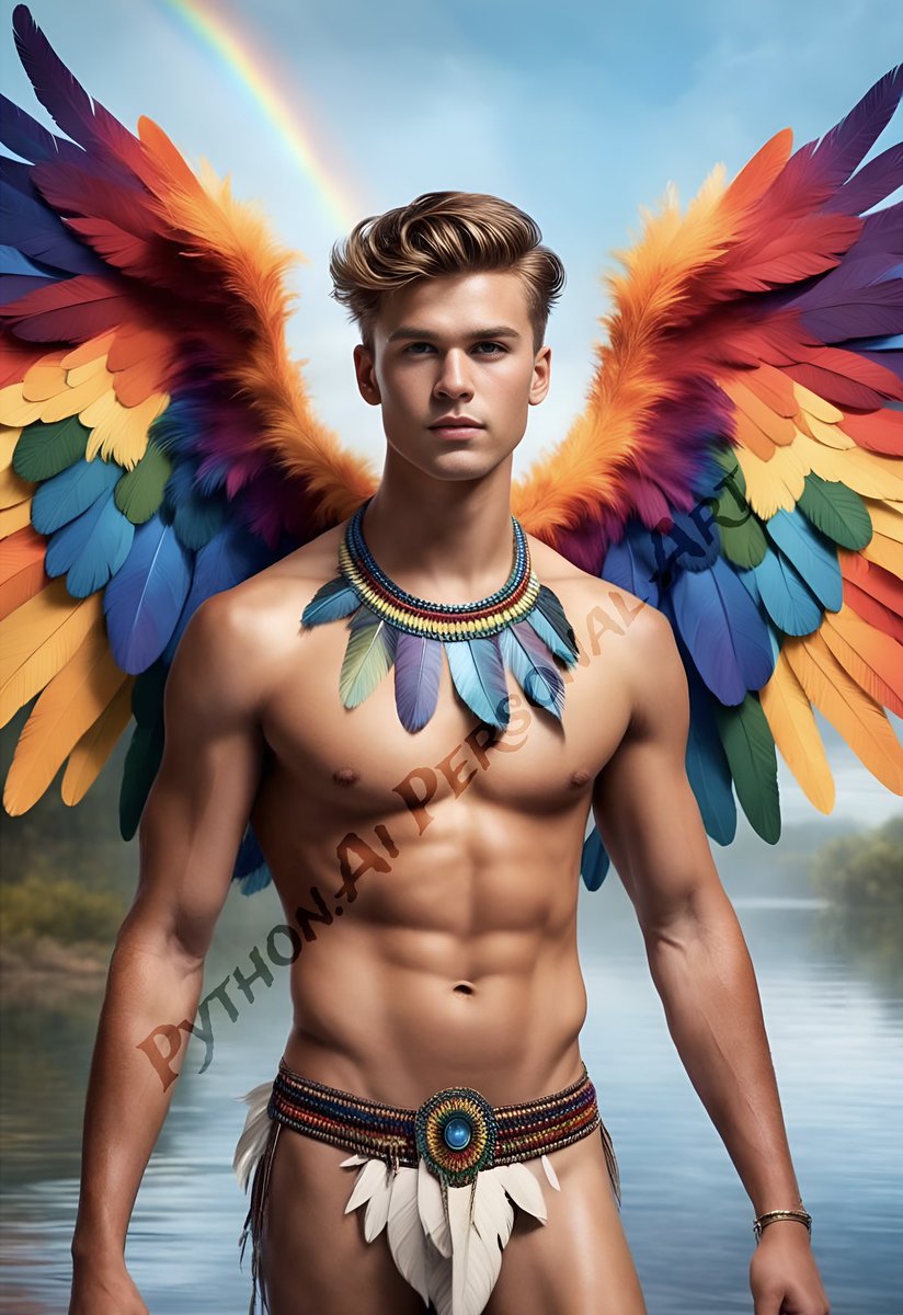 AsianHotBoyz69's tweet photo. My Guardian Angel. 🌈
#AiArtWork #NSFW #StableDiffusion #PythonAi #AiGay #AIイケメン部 #AiGayArt #GayAi #GayArtAi #AiGuy #AiGayGuy #GuyAi https://t.co/KnnJiiaqmi