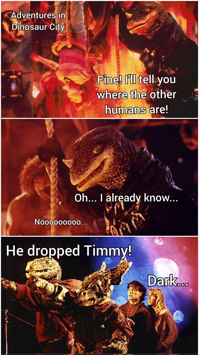 Steve-EILFM Podcast (@eilfmovies) on Twitter photo We're continuing DINOvember with help from @HorrorHoochie69 of <a href="/Bloodybits/">The Bloodybits Horror Show</a> Horror Show as we talk about 1991's Adventures in Dinosaur City 🦖🦕
megaphone.link/AOR1295522579 We're continuing DINOvember with help from @HorrorHoochie69 of <a href="/Bloodybits/">The Bloodybits Horror Show</a> Horror Show as we talk about 1991's Adventures in Dinosaur City 🦖🦕
megaphone.link/AOR1295522579