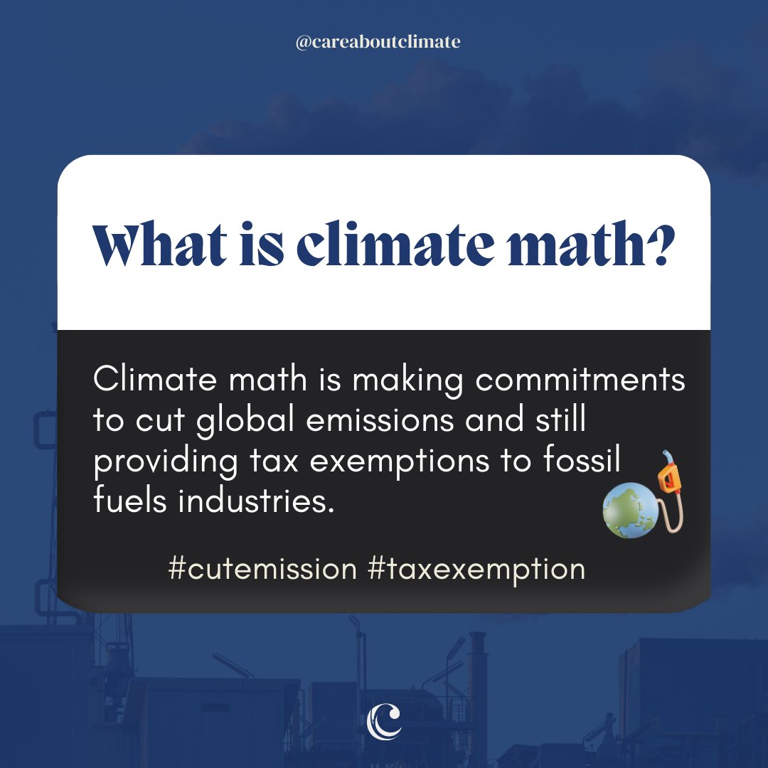 careboutclimate's tweet image. What is #ClimateMath? 😊
Climate Maths is bringing a reusable bag with you and buying single-use plastic-wrapped fruits and veggies 😅

It is going vegan but also traveling by plane every month to vacation or attend a climate event.