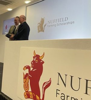 uppernisbet's tweet photo. It’s a honour to receive this award @NuffieldFarming https://t.co/WRexKPOwHG