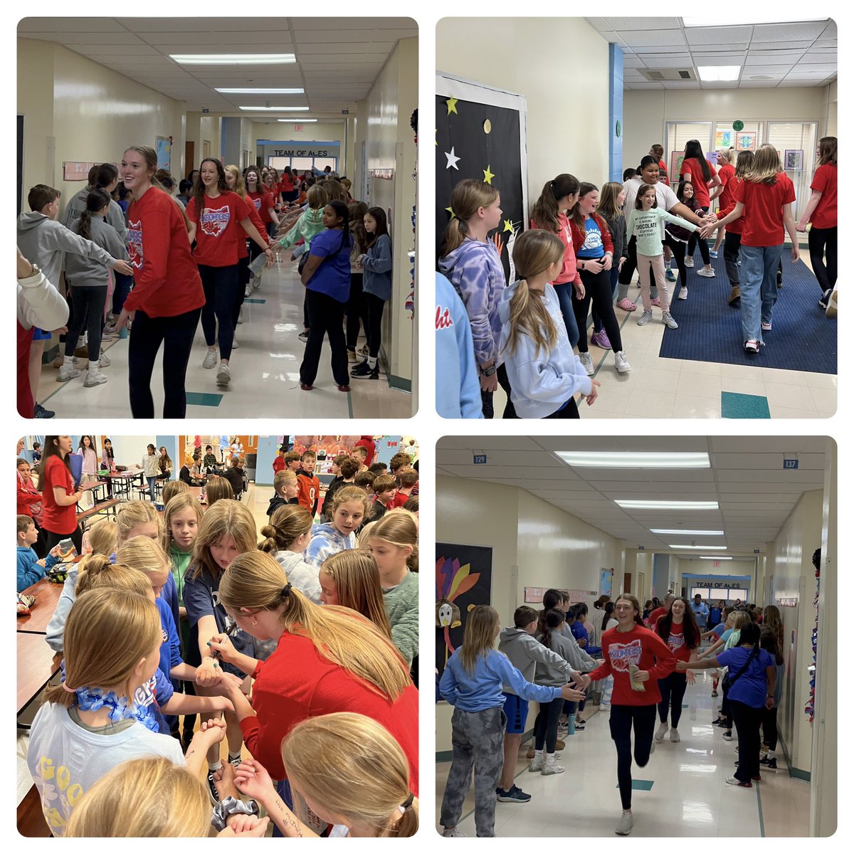 When the State Champs come for a visit we roll out the red carpet &amp; make treats for the team!  Congratulations <a href="/kingsvball/">Kings Volleyball</a> ❤️🩵 <a href="/CISKnights/">CIS Knight Nation</a> is SO proud of you!!