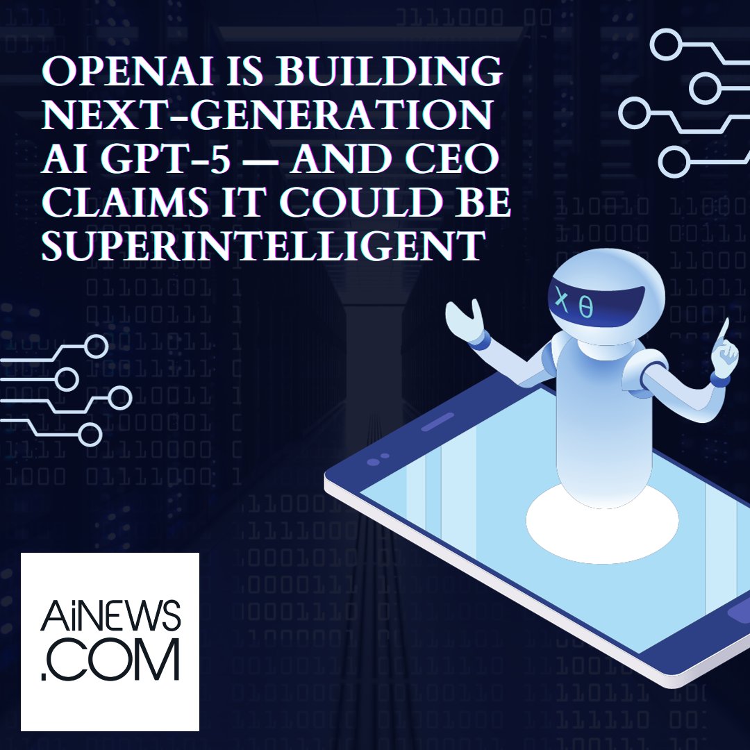 AiNewsDotCom's tweet image. The next generation of AI models is expected to not only surpass humans in terms of knowledge, but also match humanity’s ability to reason &amp;amp; process complex ideas

Learn more: tomsguide.com/news/openai-is…

#AiNews #ArtificialIntelligenceDevelopment #SuperIntelligence