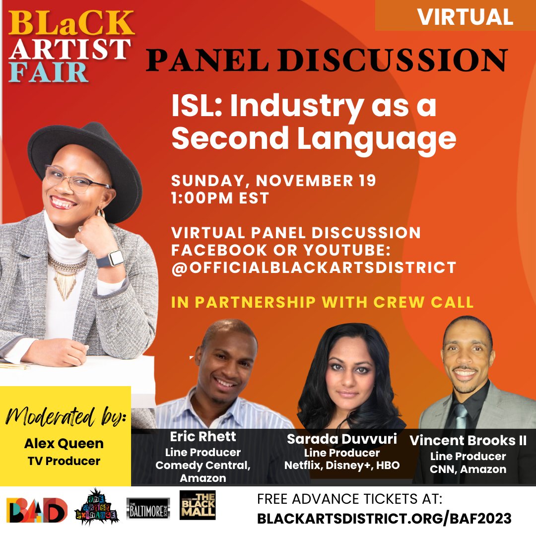 Can't make it to the event in person? Tune into our VIRTUAL PANEL!