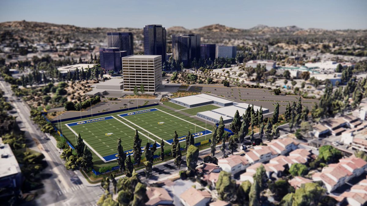 The Los Angeles Rams have announced that they have found a home for their new practice facility. trib.al/A8OhCKe
